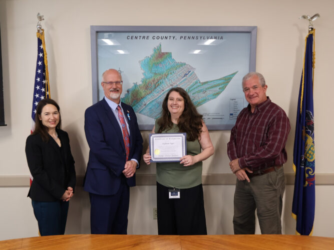 Incoming C-NET executive  commended by Centre commissioners  for decades of service